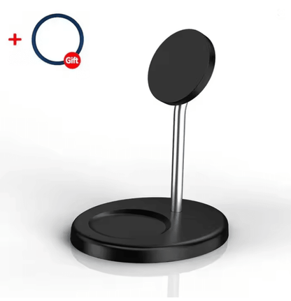 30W Magnetic 2 In 1 Wireless Charger Stand Fast Charging Station For IPhone And AirPods 4