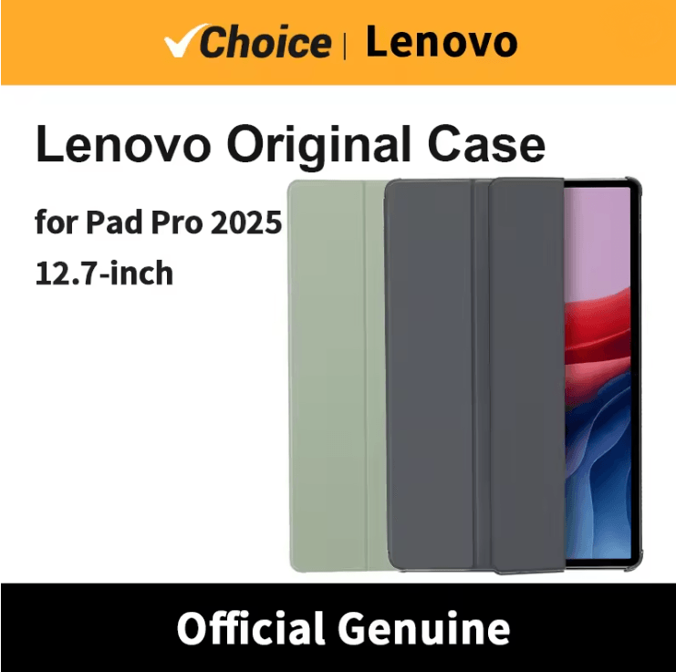 Lenovo Xiaoxin Pad Pro 2025 Case 12.7 Inch Protective Cover with Pen Slot and Auto Wake Function