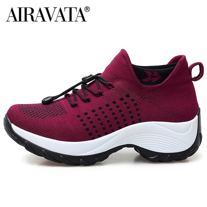 Women Breathable Walking Sneakers Non Slip Casual Shoes