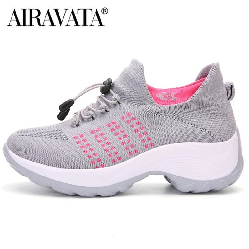 Women Breathable Walking Sneakers Non Slip Casual Shoes 9