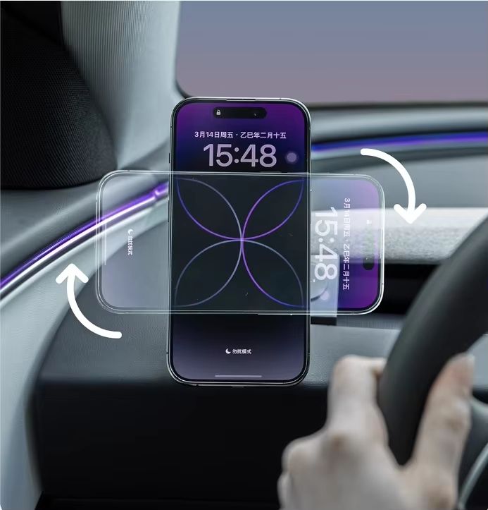 Magnetic Car Phone Holder For Tesla Model 3 Highland  Model Y 2025  TEMAI Dashboard Mount Accessory 2