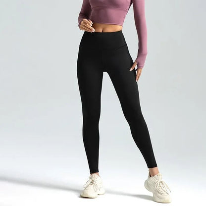 Womens Seamless High Waist Gym Leggings Booty Lifting Yoga Pants 5