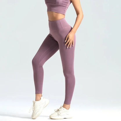 Womens Seamless High Waist Gym Leggings Booty Lifting Yoga Pants 6