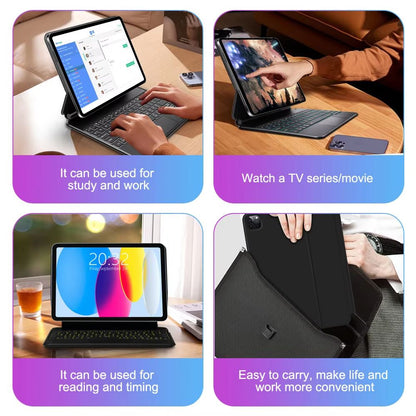 Magic Keyboard Case With Trackpad For IPad Air 1113 2024 M2M3  IPad Pro 11129  Floating Folio Cover 3