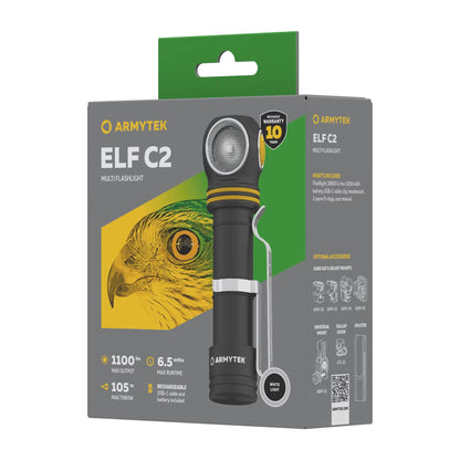 Armytek Elf C2 LED Headlamp  MultiFlashlight  USBC Rechargeable Outdoor Light 3