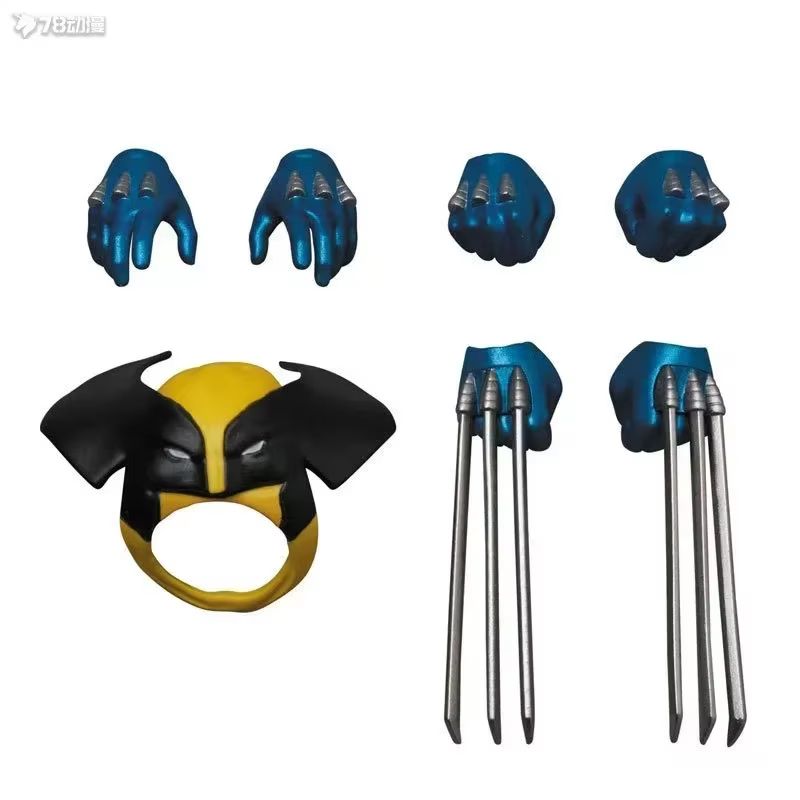 Wolverine Action Figure  MAFEX No096 XMen Collectible Anime Figurine PVC Model 4