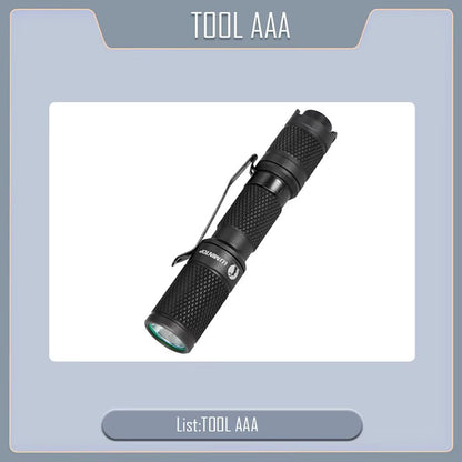 EDC Keychain Flashlight  IP68 Waterproof HighPower LED Torch For Camping Hiking  Everyday Carry 6