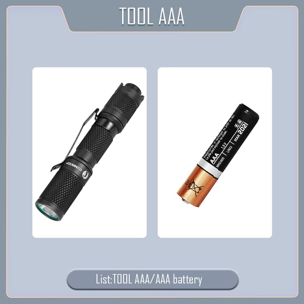 EDC Keychain Flashlight  IP68 Waterproof HighPower LED Torch For Camping Hiking  Everyday Carry 7