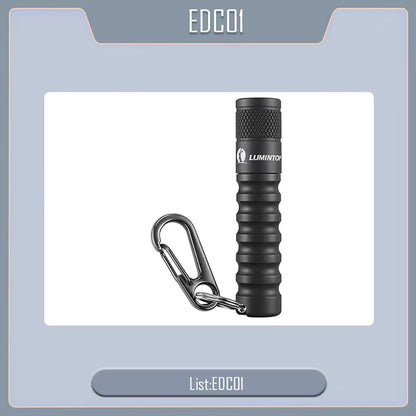 Outlook Mini EDC Flashlight  Waterproof Keychain LED Torch With 3 Modes AAA Powered 120 Lumens 10