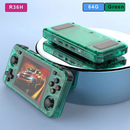 BOYHOM R36H Retro Handheld Console  OpenSource Linux System With 35inch IPS Screen Portable Game Pl 14