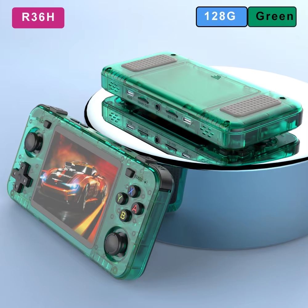 BOYHOM R36H Retro Handheld Console  OpenSource Linux System With 35inch IPS Screen Portable Game Pl 15