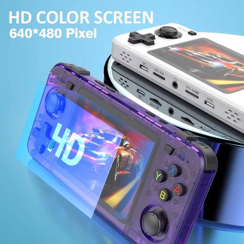 BOYHOM R36H Retro Handheld Console  OpenSource Linux System With 35inch IPS Screen Portable Game Pl 3