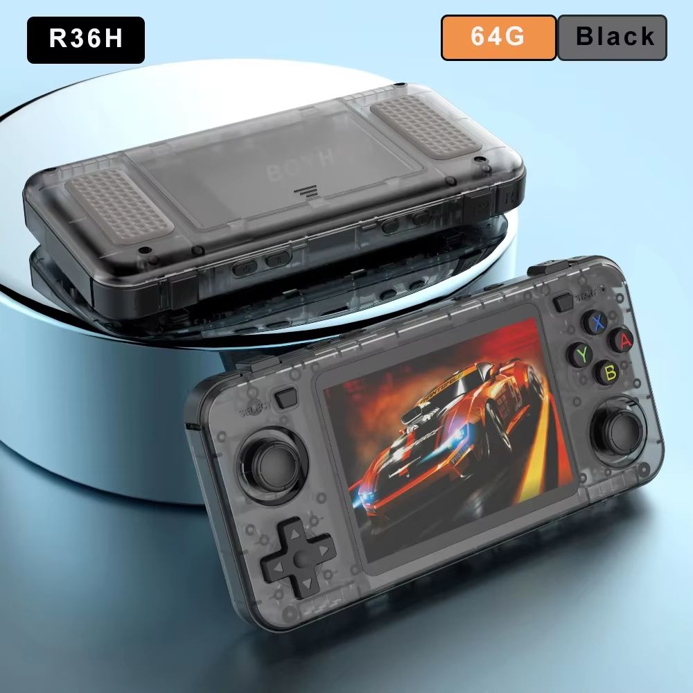BOYHOM R36H Retro Handheld Console  OpenSource Linux System With 35inch IPS Screen Portable Game Pl 6