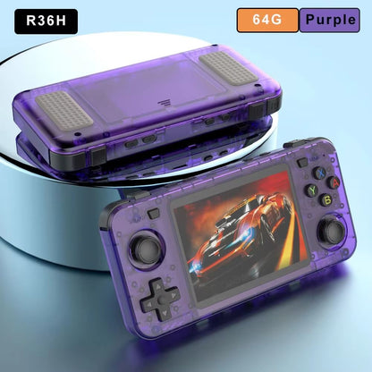 BOYHOM R36H Retro Handheld Console  OpenSource Linux System With 35inch IPS Screen Portable Game Pl 8