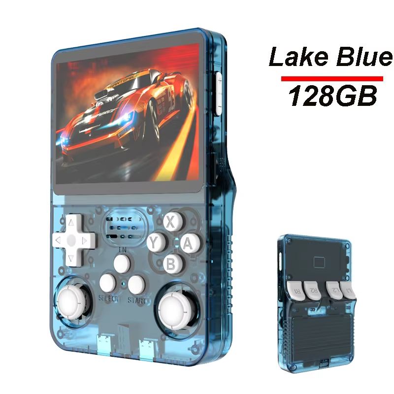 R36S Handheld Retro Game Console  35inch IPS Screen 64G Linux OpenSource Portable Video Player 16