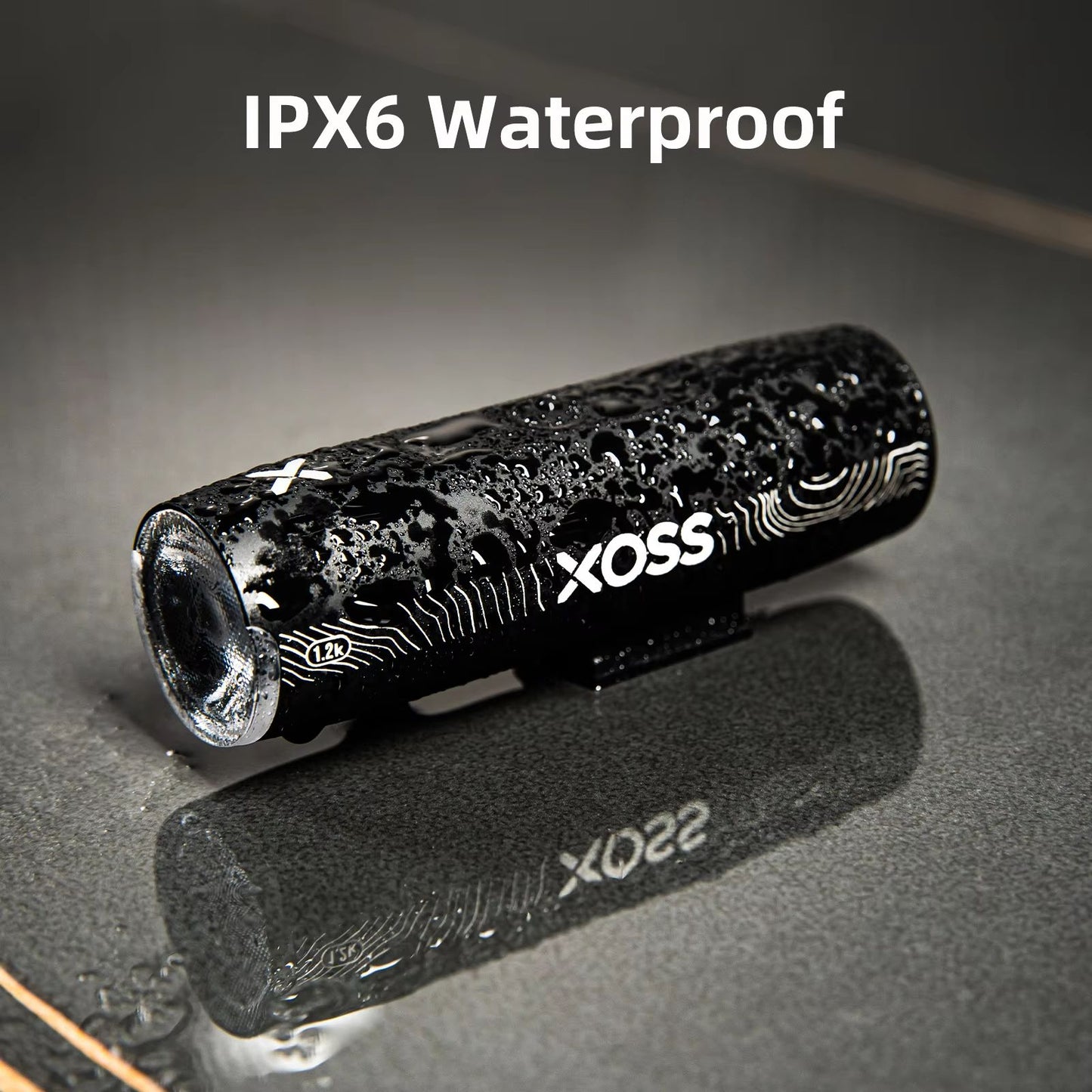 XOSS XL1200 Bike Headlight  2003000 Lumen Waterproof Rechargeable Front Bicycle Light With Aluminum 3