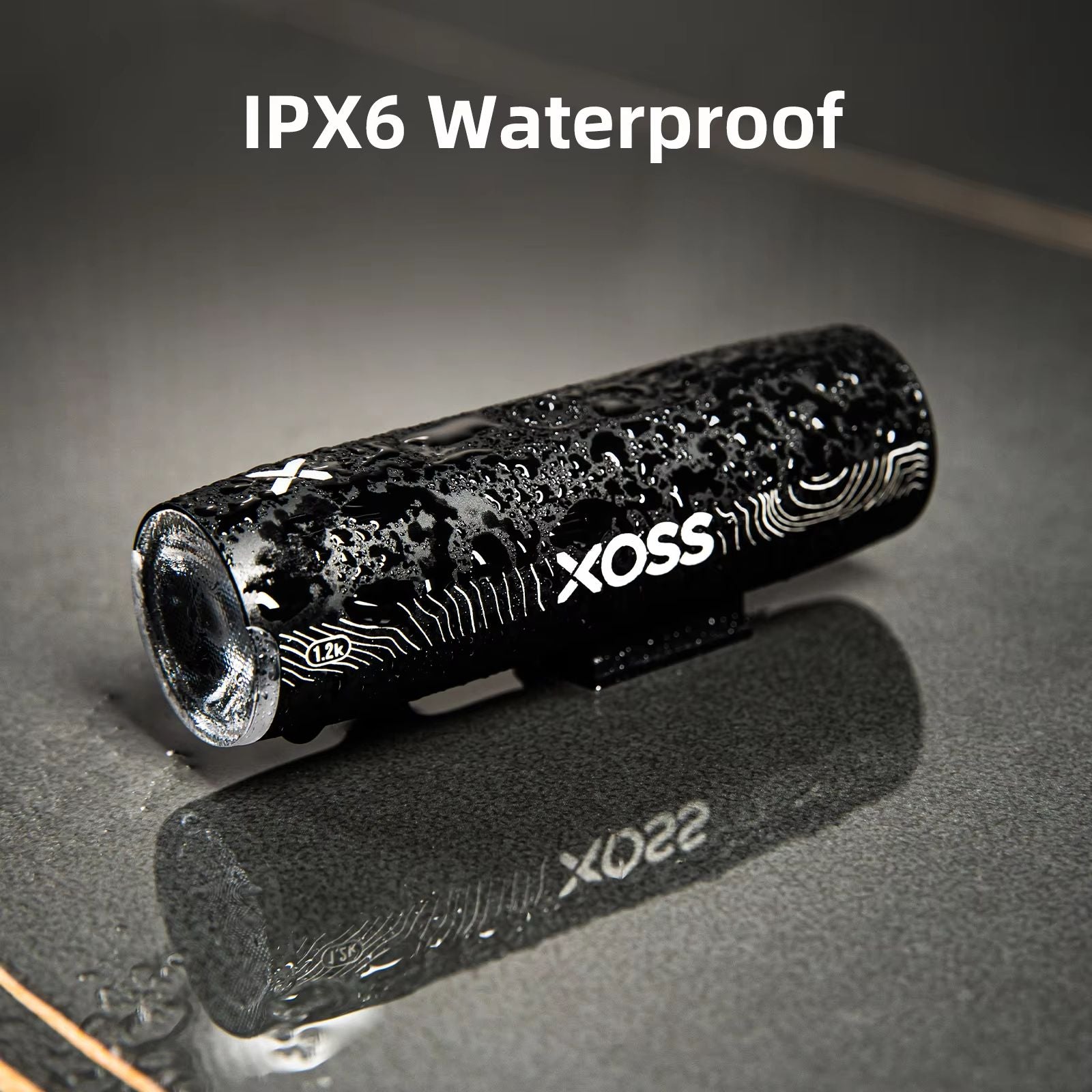 XOSS XL1200 Bike Headlight  2003000 Lumen Waterproof Rechargeable Front Bicycle Light With Aluminum 3
