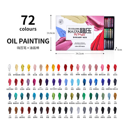 Paul Rubens Soft Oil Pastel Set Creamy Texture Rich Pigments  Bullet Heads For Professional Artists 7