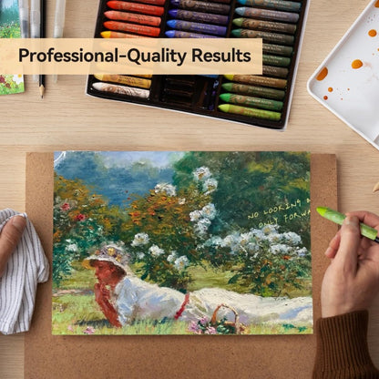 Paul Rubens Soft Oil Pastel Set Creamy Texture Rich Pigments  Bullet Heads For Professional Artists 5