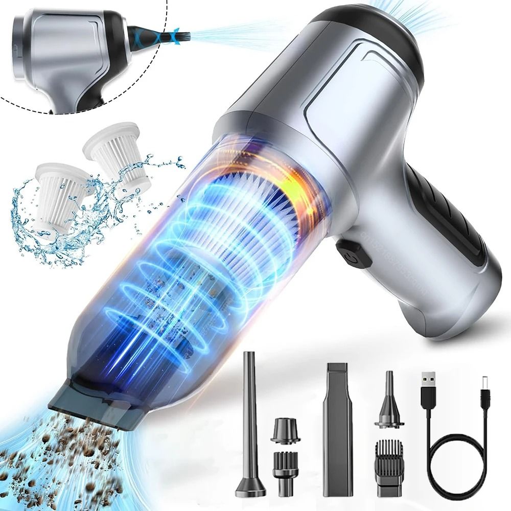 Wireless Portable Car Vacuum Cleaner Handheld Strong Suction Mini Cleaner 1