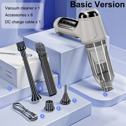 Wireless Portable Car Vacuum Cleaner Handheld Strong Suction Mini Cleaner 7