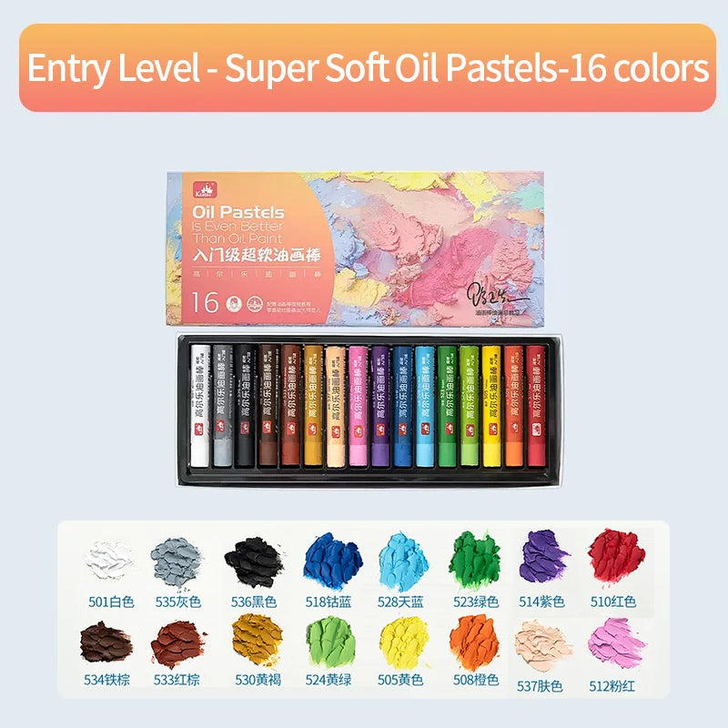 Professional Super Soft Oil Pastels Vibrant Colors Set Ideal For Art Craft Drawing Sketching With S 5