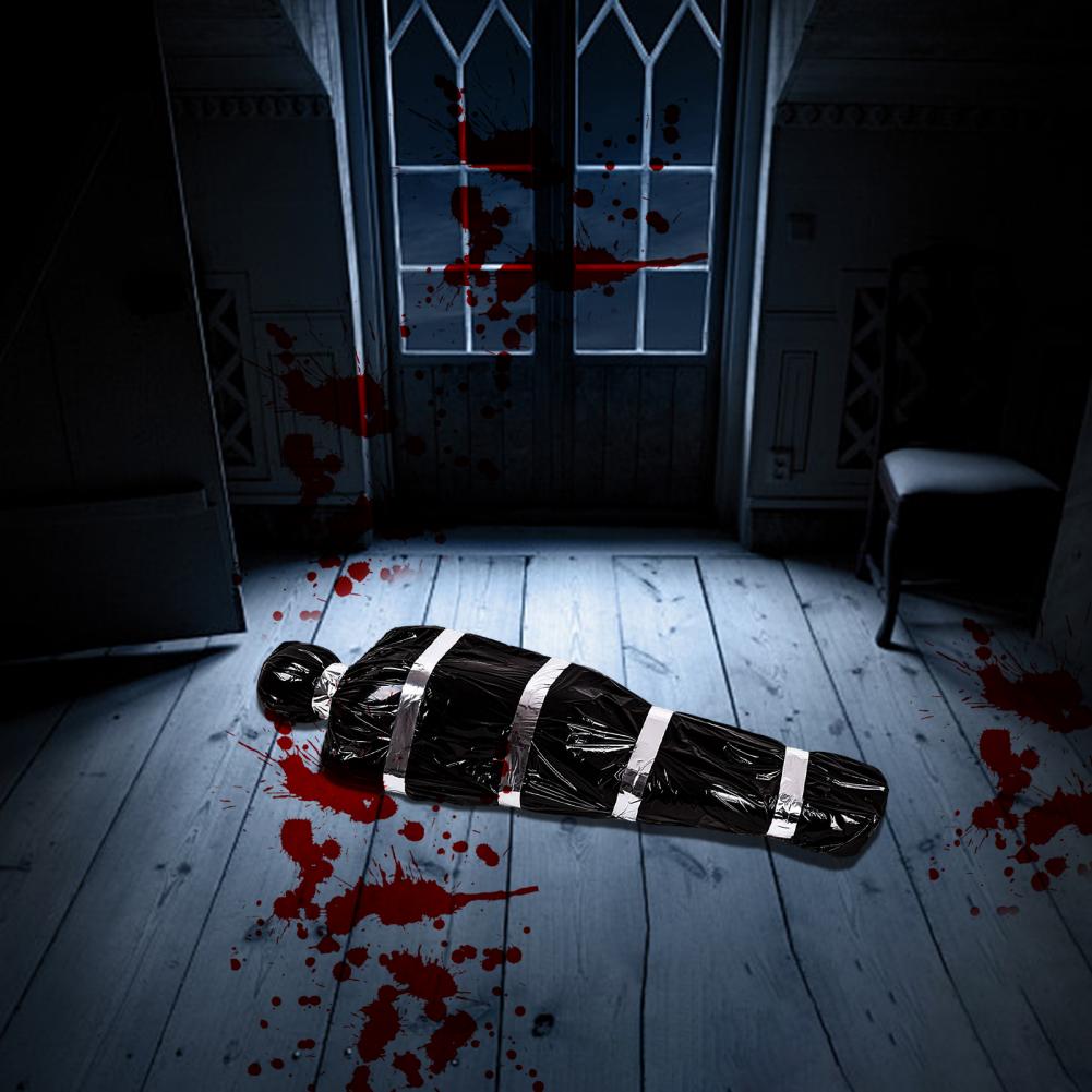 Ultimate Haunted House Kit, Set of Horror Fake Bloody Corpses, Hanging Dead Victims Props for Outdoor Halloween Terror
