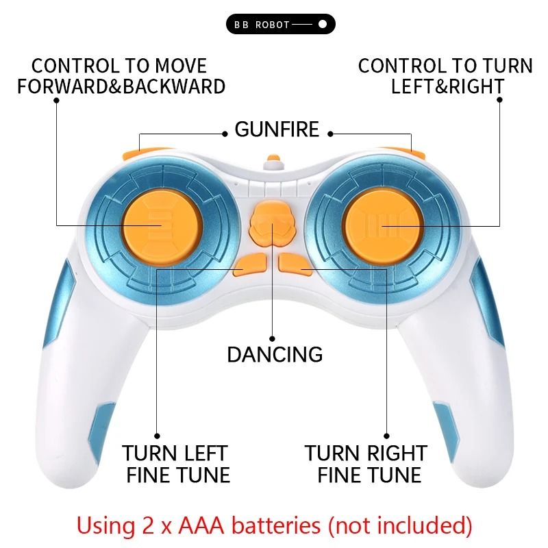 RC Robot Remote Control Intelligent Car Toy With Gesture Sensor And Sound 3