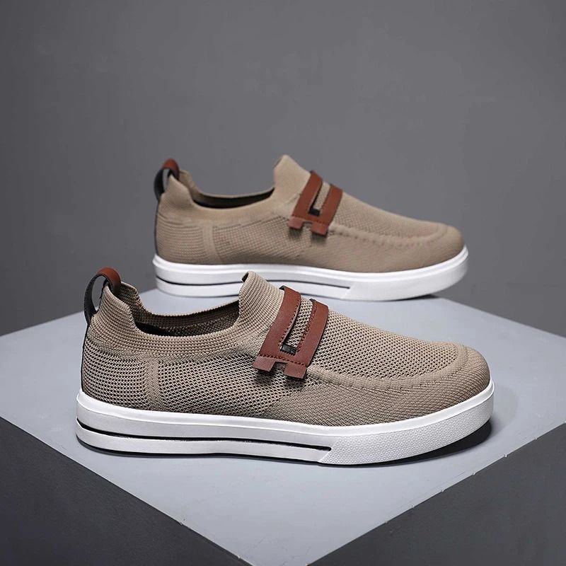 Men Mesh Breathable Walking Shoes Lightweight Outdoor Soft Sole Sneakers 5