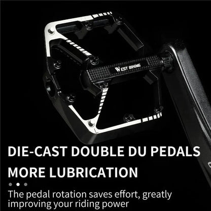 Bicycle Pedals Alloy Anti Slip MTB Road Bike Pedals With Sealed Bearing 5