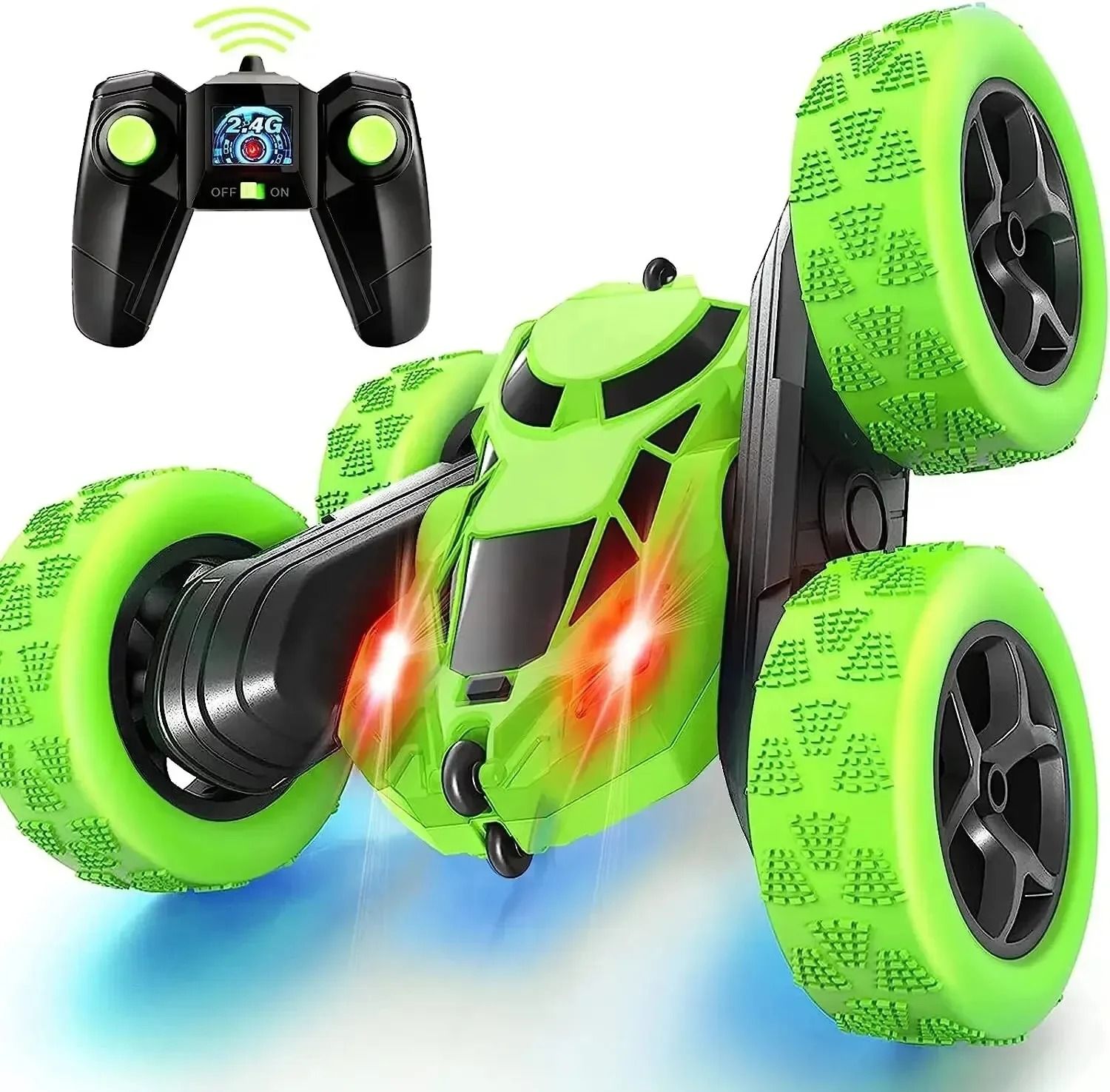 RC Stunt Car Double Sided Flip Remote Control Off Road Drift Car For Kids 2