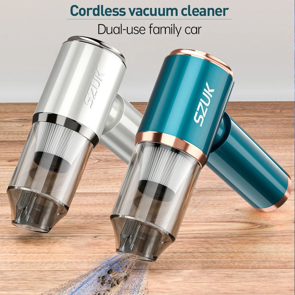 Mini Car Vacuum Cleaner Wireless Handheld Strong Suction Portable Cleaning Machine 5
