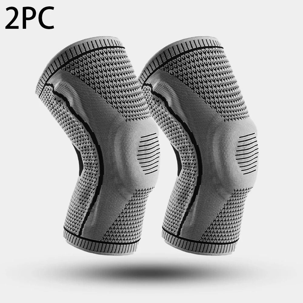 Knee Pads Compression Brace With Silicone Support For Sports And Joint Protection 10