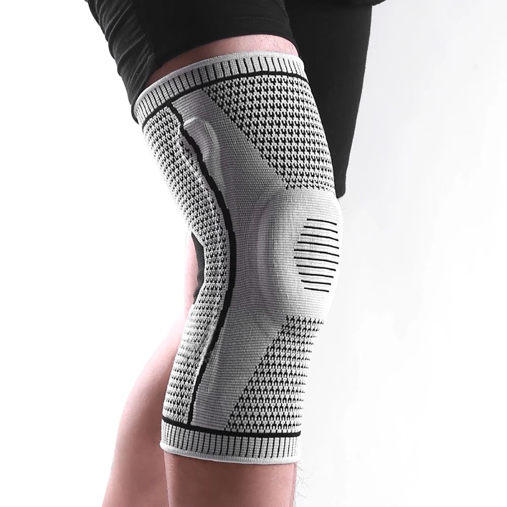 Knee Pads Compression Brace With Silicone Support For Sports And Joint Protection 2