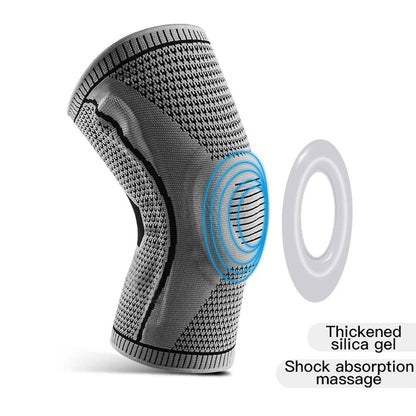 Knee Pads Compression Brace With Silicone Support For Sports And Joint Protection 4