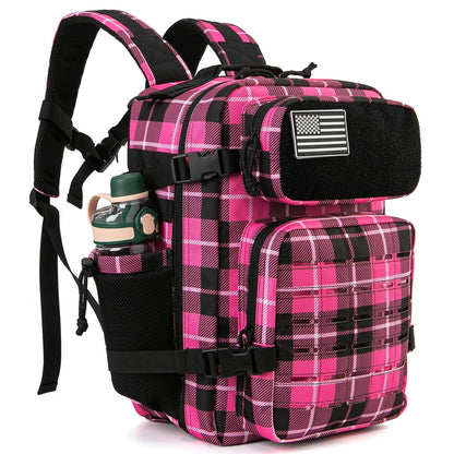 25L Tactical Backpack With MOLLE System And Bottle Holder For Hiking Fitness And Survival 13
