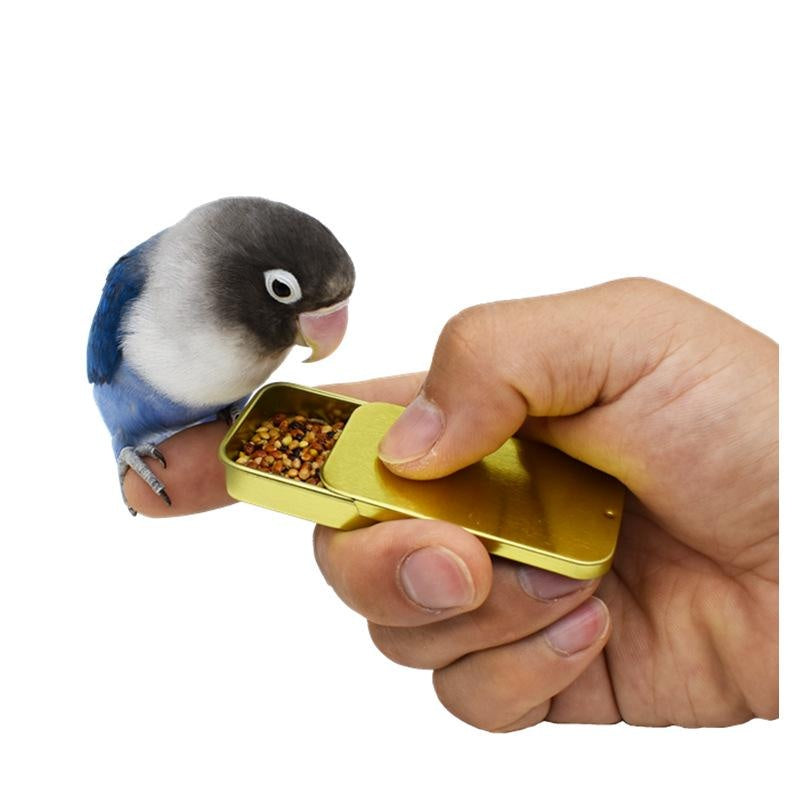 Bird Training Food Jar Parrot Handheld Feeder Cup Interactive Educational Toy For Taming And Foragi 4