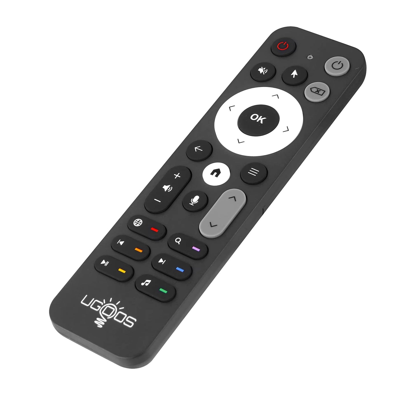Original UGOOS UR02 Bluetooth Voice Remote Control  Replacement For TOX1 TOX3 TOX4 AM8 PRO AM6B PLU 1