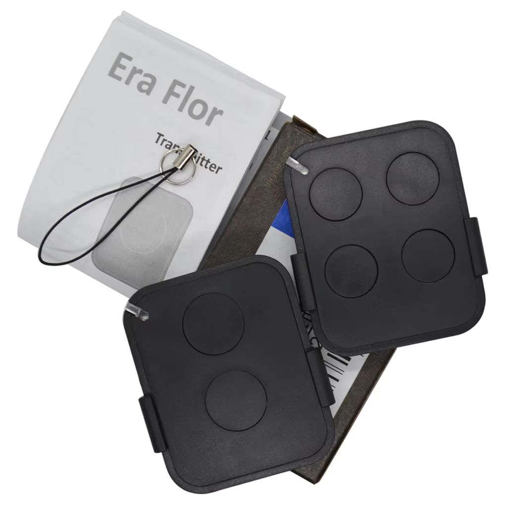 2PCS FLOR FLO2RS Garage Gate Remote Control  43392MHz Rolling Code Compatible With FLO4RS ON1 ON2 O 5