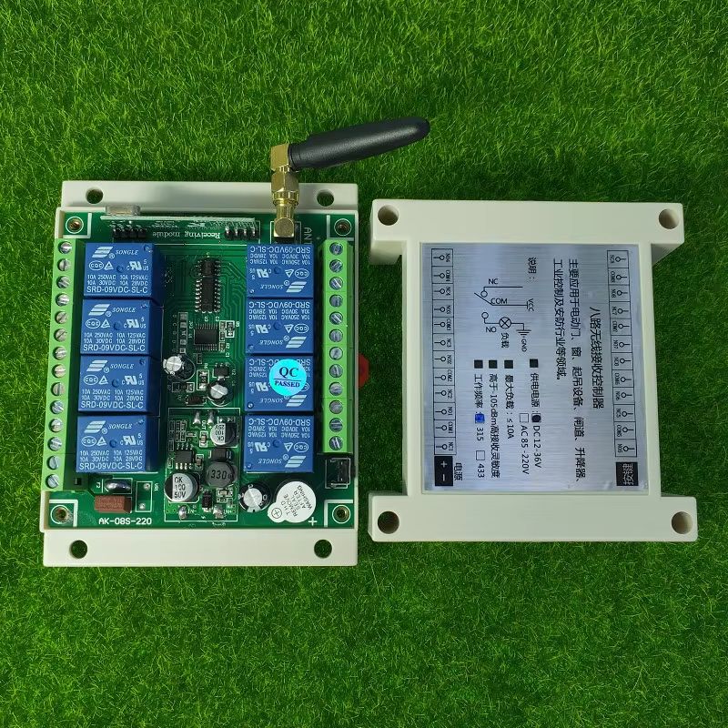315433MHz 8Channel RF Wireless Remote Control System  DC 12V24V36V Relay Receiver With LongRange In 3