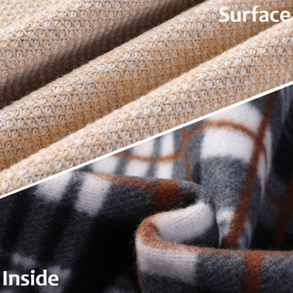 Mens Standup Collar Knit Sweater Autumn Winter Jacket Slim Cardigan Tops Solid Color Sweatercoat Gi 3