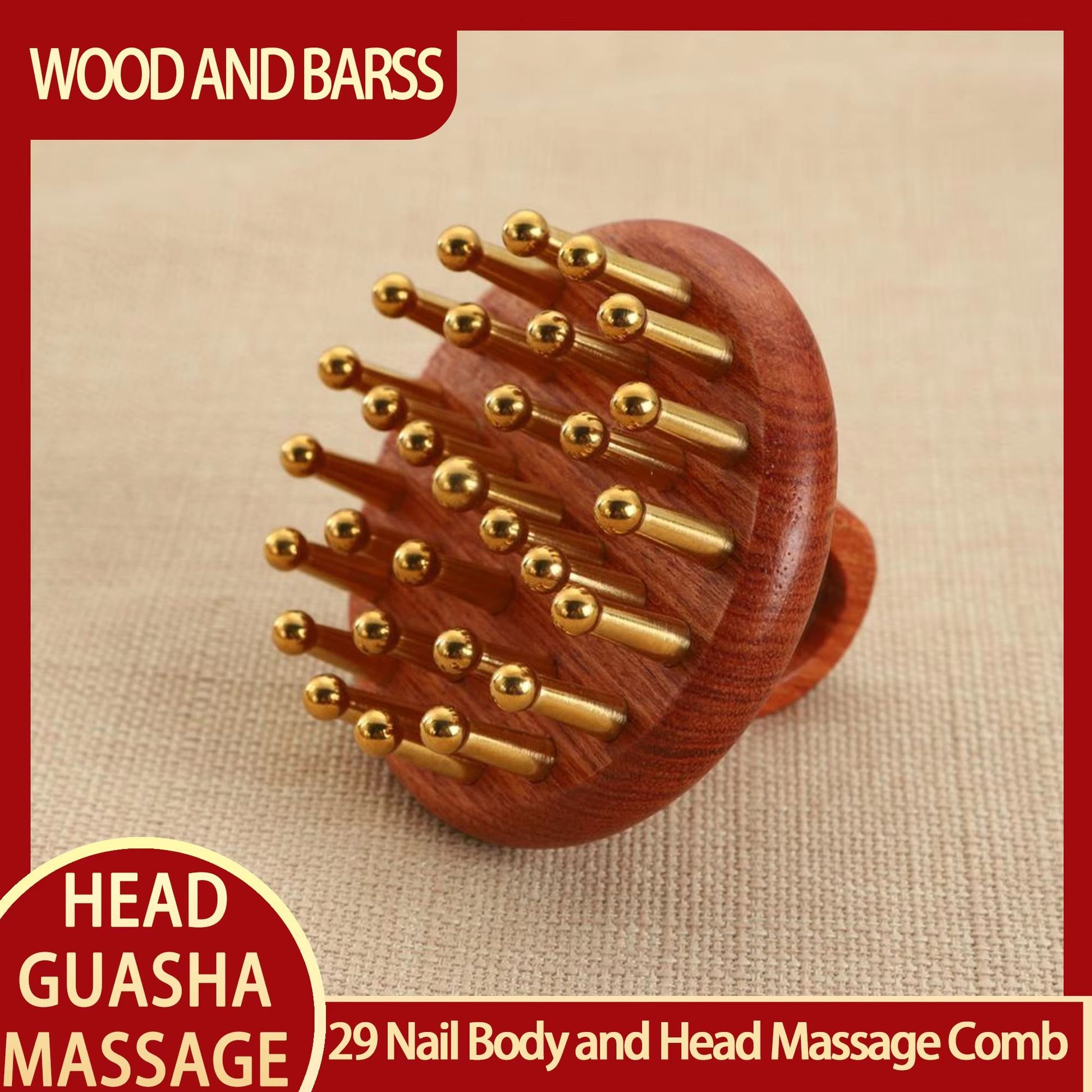 Guasha Facial Massager Tool  Kansa Wand For Natural Skin Rejuvenation  Relaxation 9