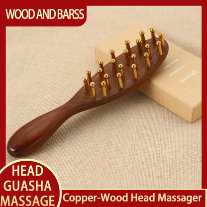 Guasha Facial Massager Tool  Kansa Wand For Natural Skin Rejuvenation  Relaxation 10