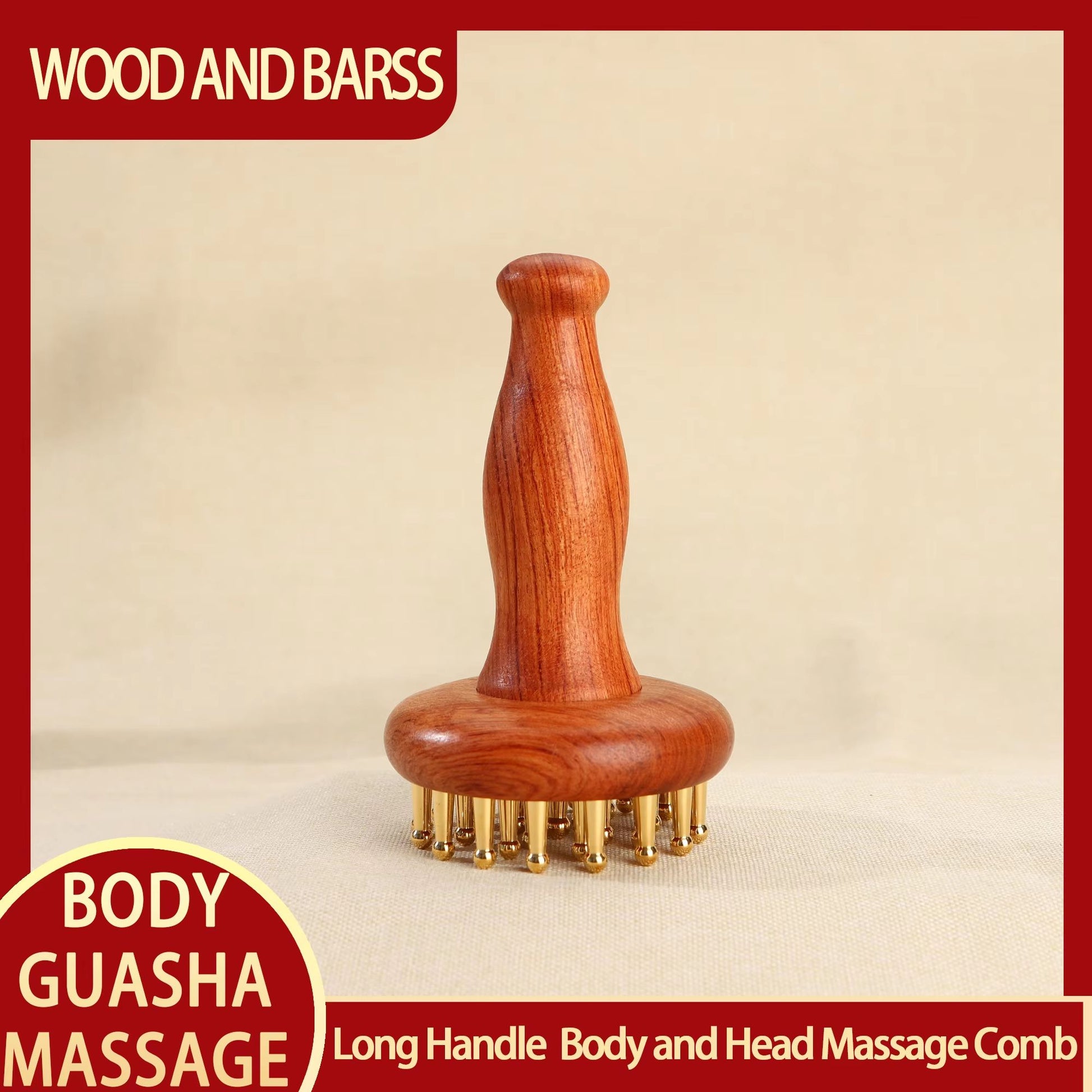 Guasha Facial Massager Tool  Kansa Wand For Natural Skin Rejuvenation  Relaxation 13