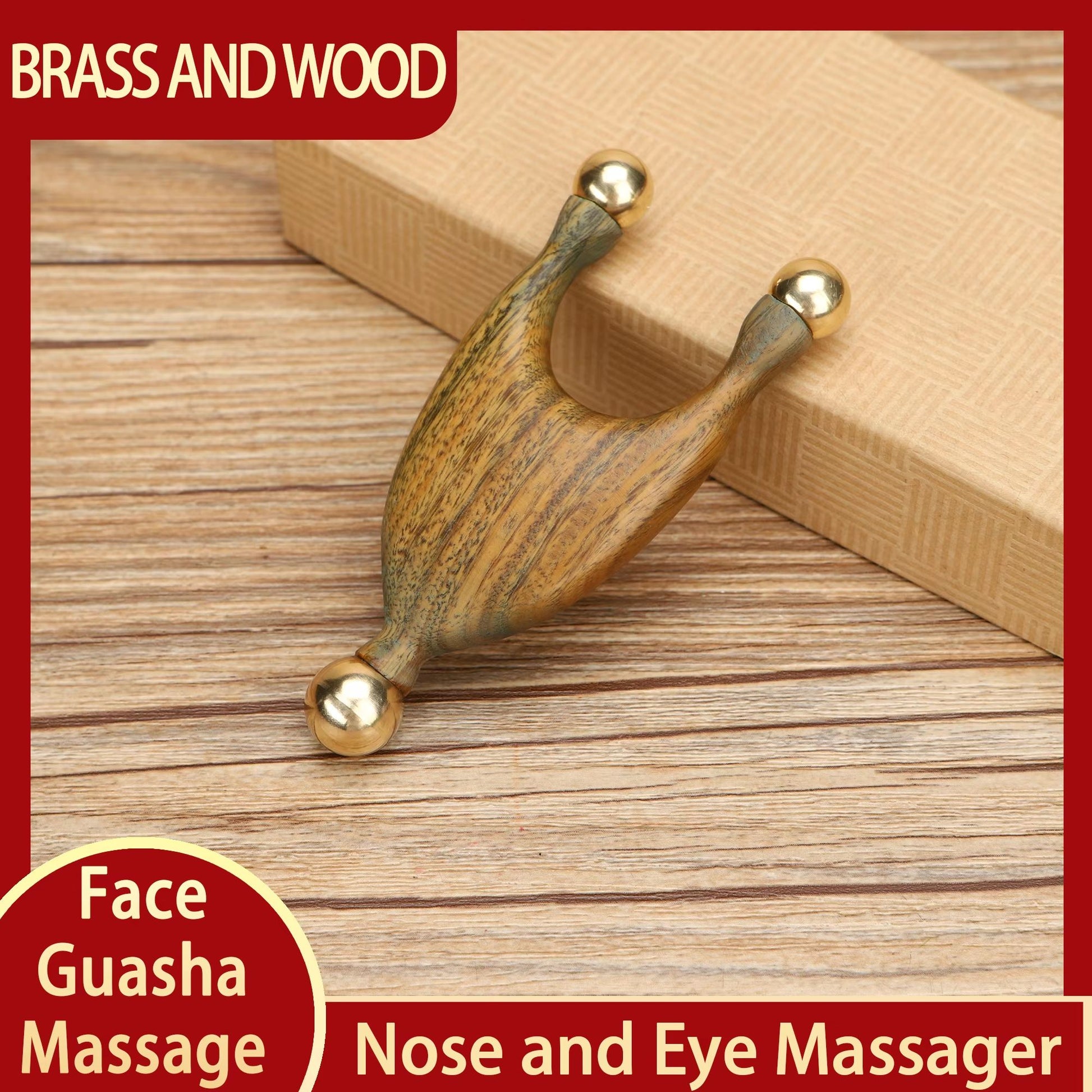 Guasha Facial Massager Tool  Kansa Wand For Natural Skin Rejuvenation  Relaxation 8