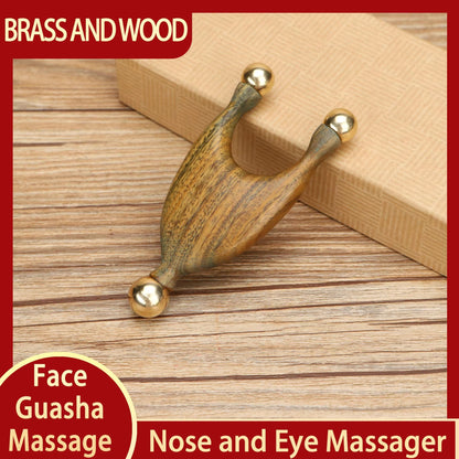 Guasha Facial Massager Tool  Kansa Wand For Natural Skin Rejuvenation  Relaxation 8