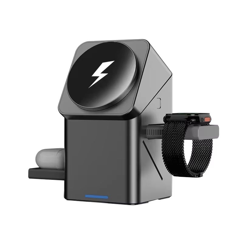3in1 Magnetic Wireless Charger  Automatic Touch MultiFunction Charging Station For IPhone 16151413  1