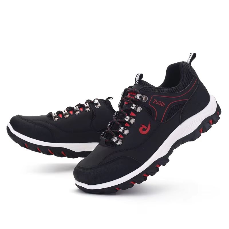 Mens Leather Casual Sneakers  Lightweight Walking Shoes For Spring Autumn  Winter 5