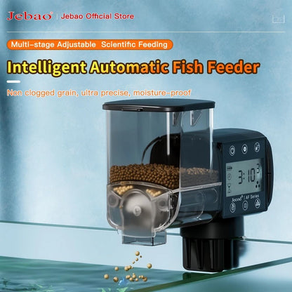 Automatic Aquarium Fish Feeder with Timer and Wireless Remote Control