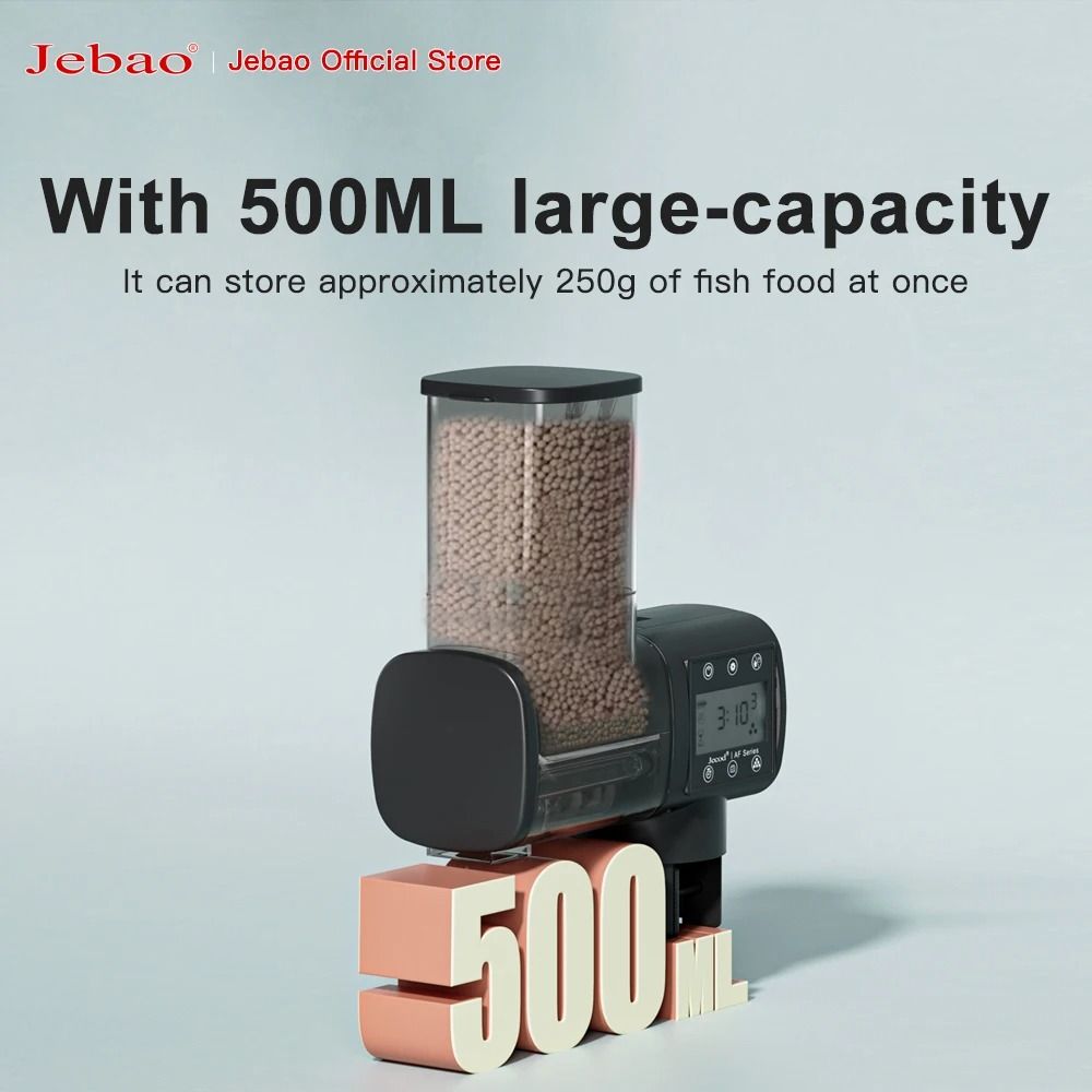 Automatic Aquarium Fish Feeder With Timer And Wireless Remote Control 1